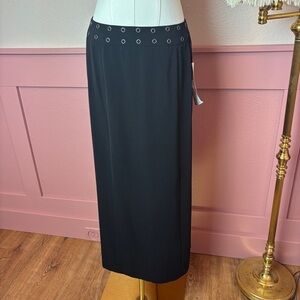 goth fairy grunge grommet vintage skirt

norton petites
sz 10p
black
nwt